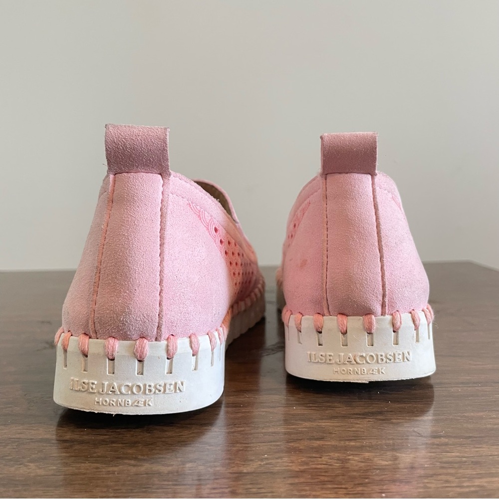 Ilse Jacobsen Tulip Pink Girl Slip On Sneakers Flats 33 - Picture 5 of 8
